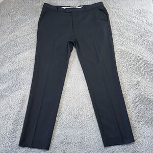 G/FORE Pants Mens 38x31 Black Golf Slim Fit Tapered Performance Chino Travel